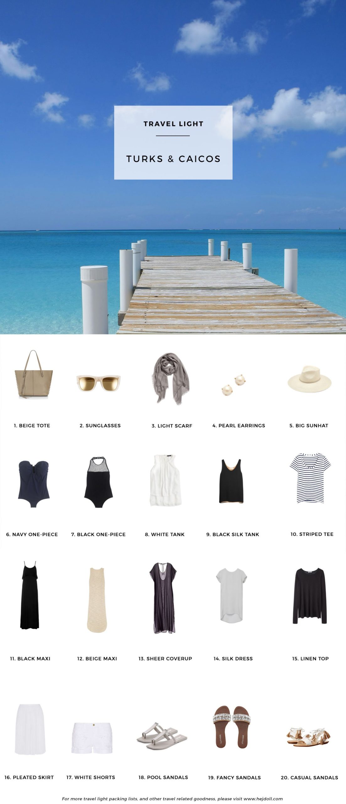 Ultimate Packing Guide For Turks And Caicos: What To Pack For Turks And Caicos